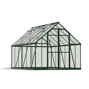 Balance 8 ft. x 12 ft. Hybrid Green/Clear DIY Greenhouse Kit