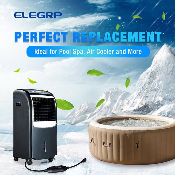 ELEGRP G1215CA Auto Reset Inline GFCI Replacement Plug Assembly 15 Amp 3 Wires