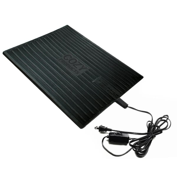 Mymyth Heated Desk Pad for Hand or Foot Warmer - 8-Heating Levels Black