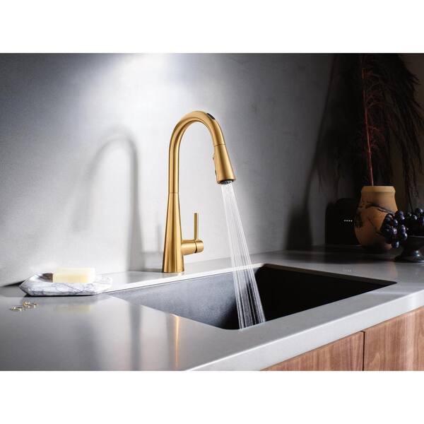 MOEN Sleek Single Handle Smart Touchless Pull Down Sprayer Kitchen 