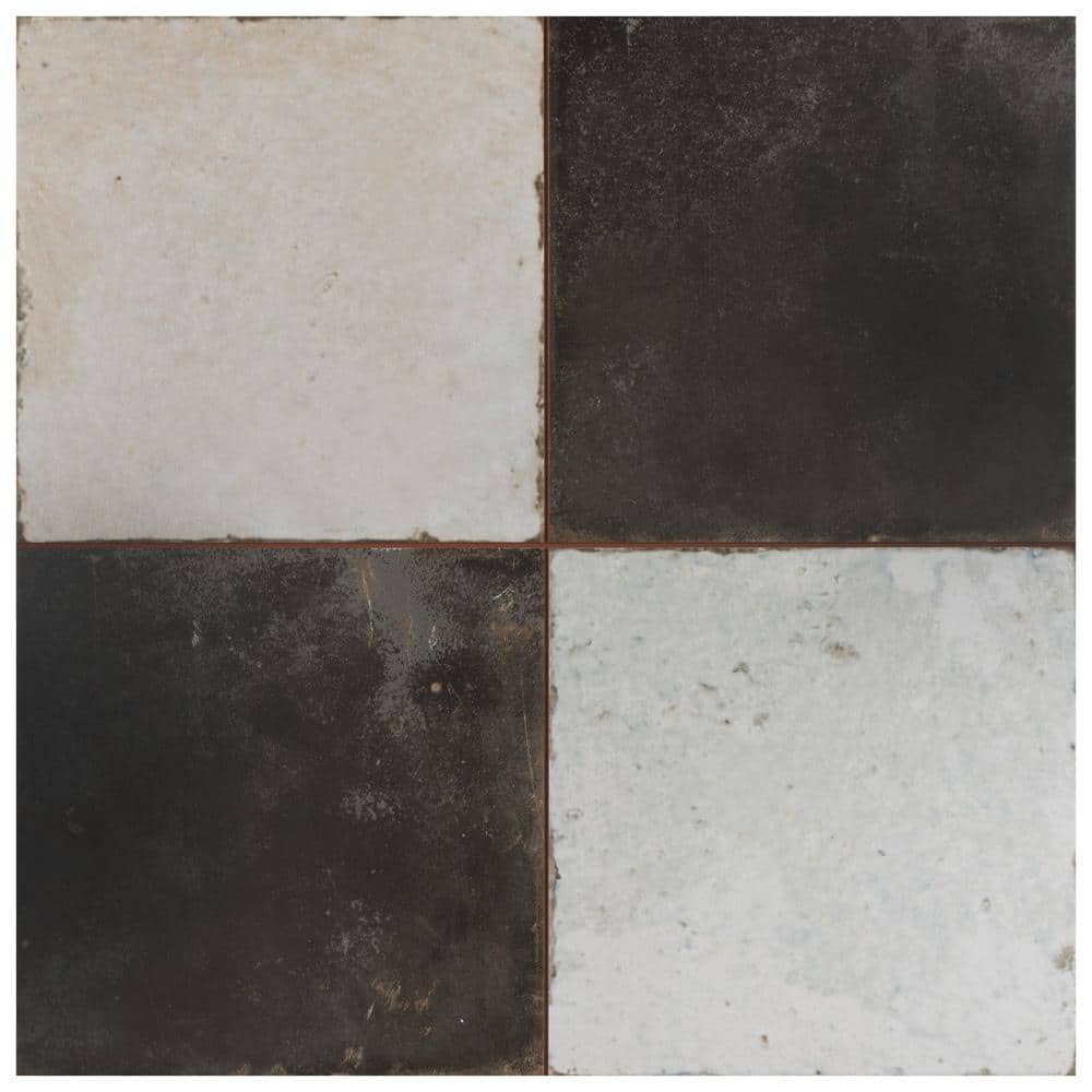 Kings Damero 9 in. x 9 in. Ceramic Floor and Wall Take Home Tile Sample price history on PriceWatchPro