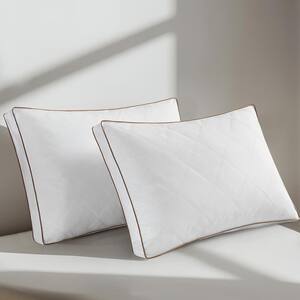 Excelsior Cool Bamboo Pillow 2-Pack – Adjustable Shredded Memory Foam (Queen/Size Adjustable)