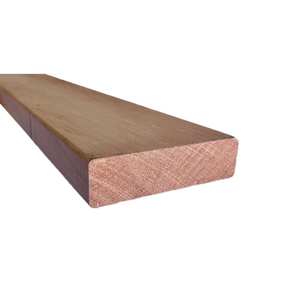 Redwood Empire 2 In. X 6 In. X 12 Ft. Redwood B Grade Decking Board ...