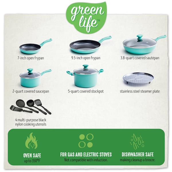 GreenLife - Cookware - Kitchenware - The Home Depot