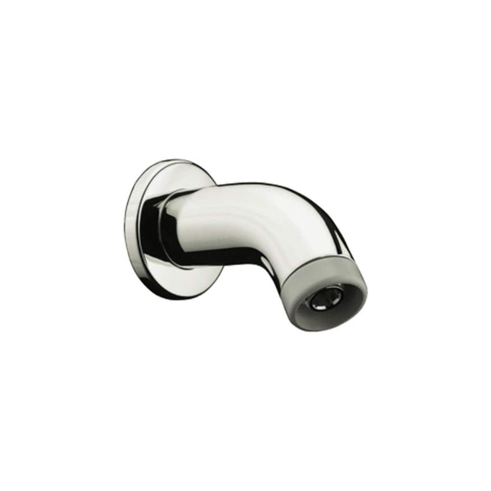 Polished Nickel Modern Wall-Mounted Shower Arm