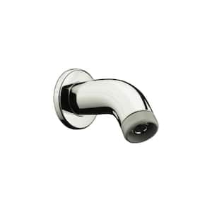 1/2 in. Small Cast Shower Arm in Polished Nickel