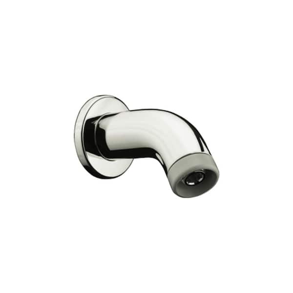 Hansgrohe 1/2 in. Small Cast Shower Arm in Polished Nickel