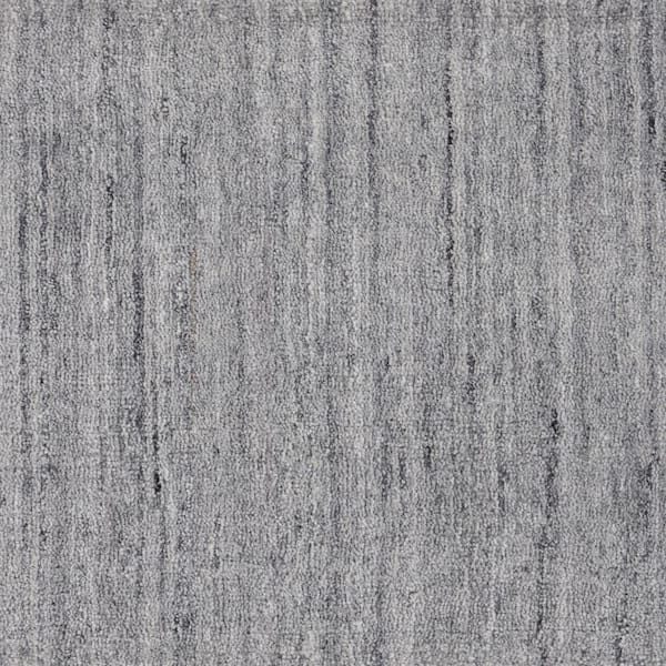 Natural Harmony Drifting - Ridgeline - Gray 15 ft. 65 oz. Polyester Texture Installed Carpet