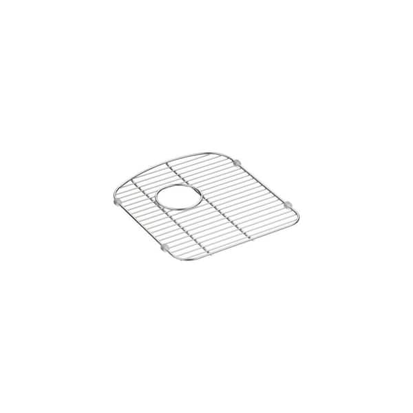 KOHLER Langlade Sink Rack for Right-Hand Bowl in Stainless Steel