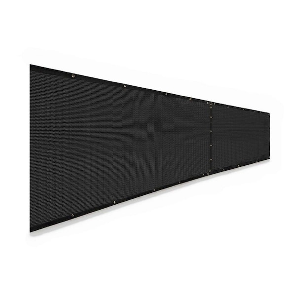 6 ft. x 50 ft. Privacy Screen Black Fence for Outdoor Wall Garden Yard Backyard