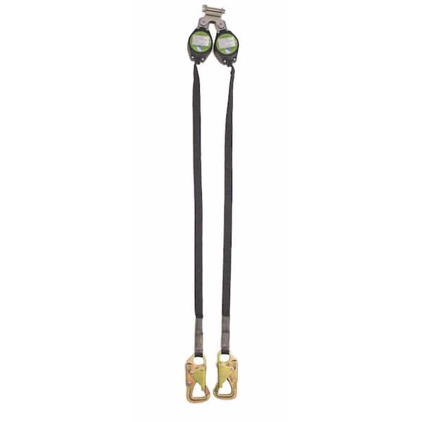 PeakWorks Tie Back 9 ft. Self Retracting Lifeline Device Dual