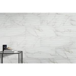 Sculpture Oro 12.99 in. x 35.83 in. Glossy Marble Look Ceramic Wall Tile ( 12.928 sq. ft./Case)