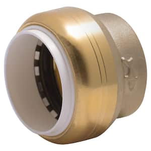 1 in. Push-to-Connect PVC IPS Brass End Stop Fitting