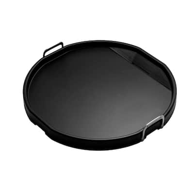 VEVOR Carbon Steel Griddle 37 in. x 16 in. Griddle Flat Top Plate with  Handles Rectangular Flat Top Grill with Drain Hole RQSKLYPD16X37UQL1V0 -  The Home Depot