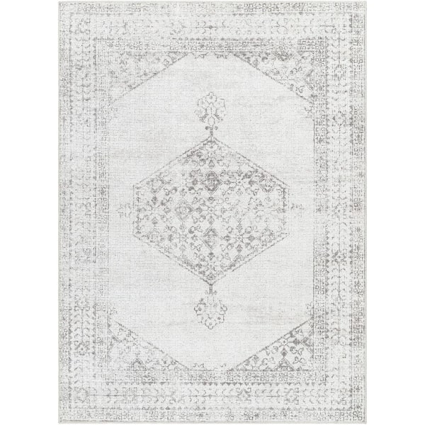Livabliss Our PNW Home Olympic Off-White Traditional 2 ft. x 4 ft. Indoor Area Rug