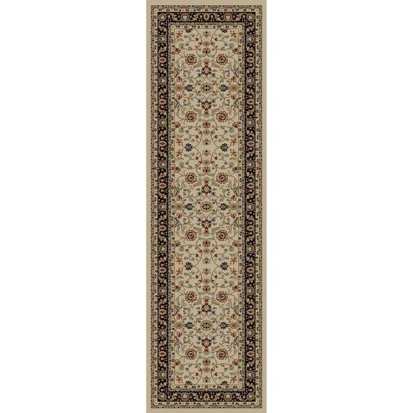Jewel Marash Ivory 2 ft. x 8 ft. Runner Rug