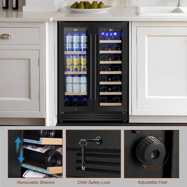 ru-ruru ZLINE KITCHEN & BATH 23.44-in W 154-Can Capacity Monument