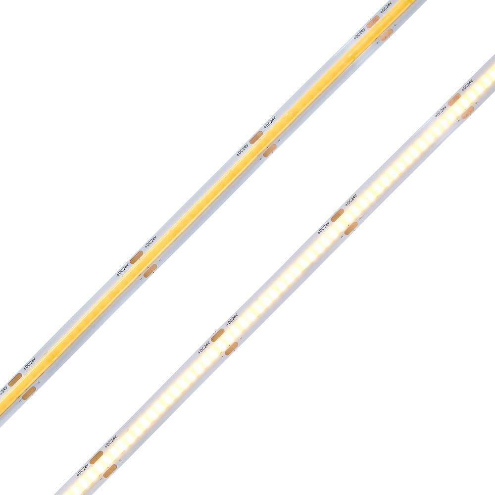 16.5 ft Warm White Dimmable LED Strip Light with Adhesive Backing