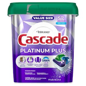 Platinum Plus Dawn Fresh Scent Dishwasher Detergent Pods (57-Count)