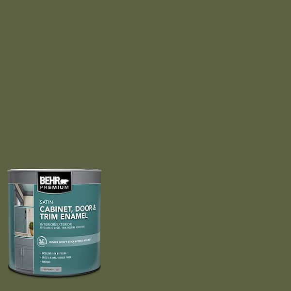 BEHR PREMIUM 1 qt. #S360-7 Down To Earth Satin Enamel Interior/Exterior Cabinet, Door & Trim Paint