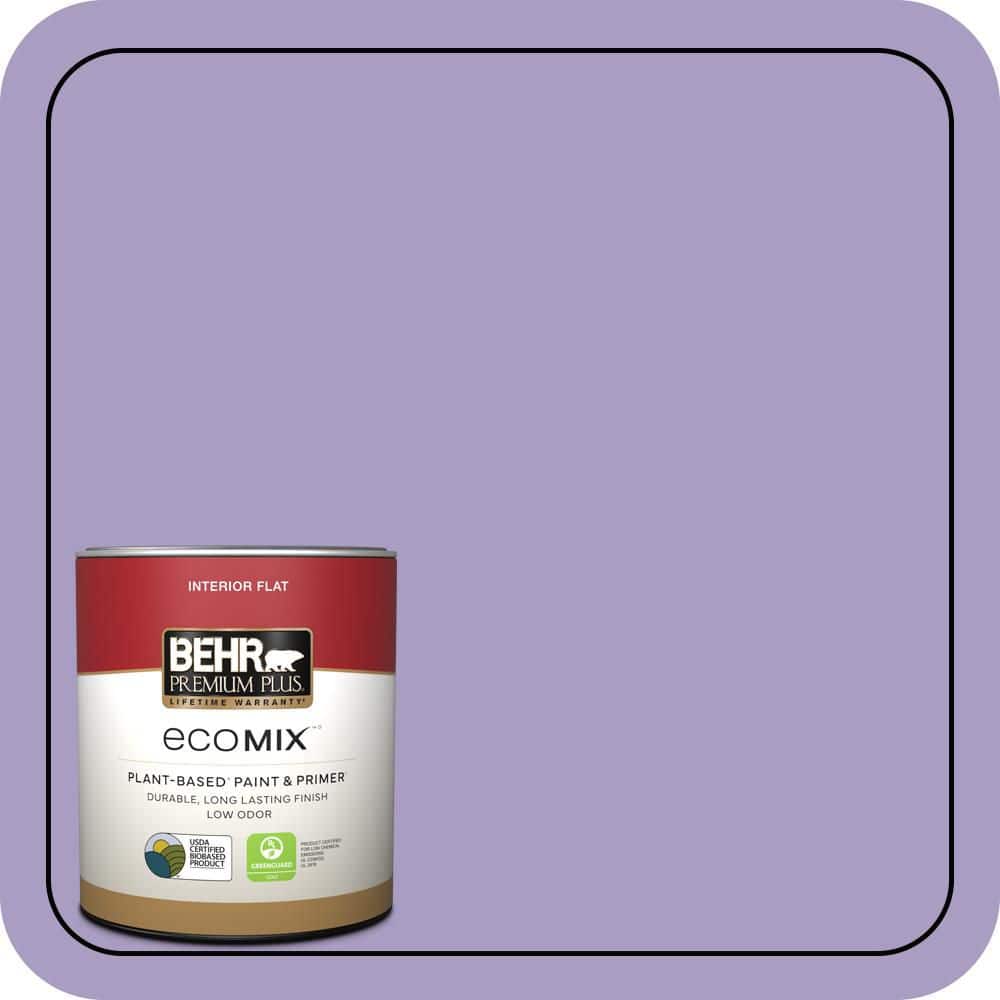 1 qt. #M560-4 Evening Slipper Flat EcoMix Plant-Based Interior Paint & Primer price history on PriceWatchPro