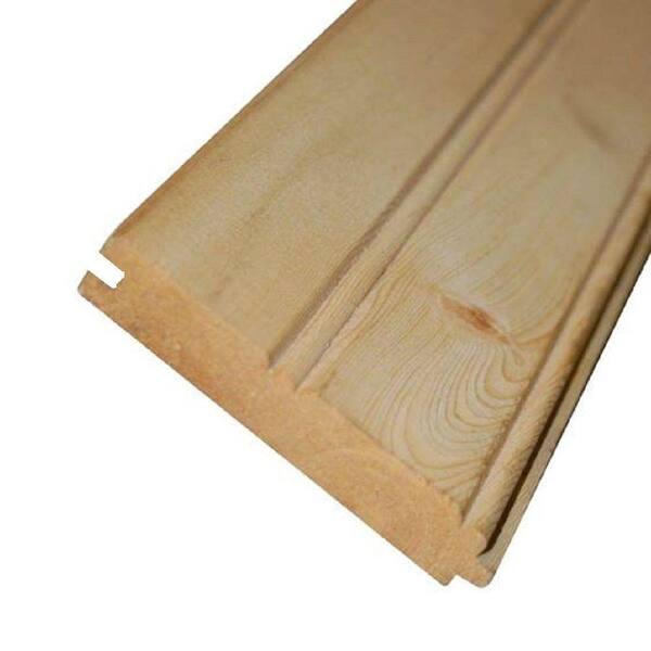 1 x 4 x 8' Beaded Tongue & Groove Pattern Board at Menards®