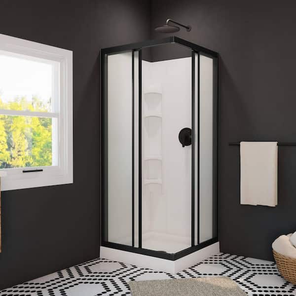 MAAX Mediterranean III 32 in. L x 32 in. W x 74 in. H Corner