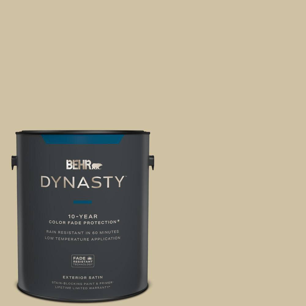 BEHR DYNASTY 1 gal. S3303 Seasoned Salt Satin Exterior StainBlocking