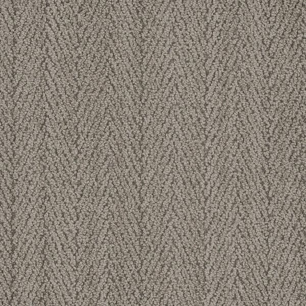 Lifeproof Monterey - Echo - Beige 40 oz. TwistX SD PET Loop Installed Carpet