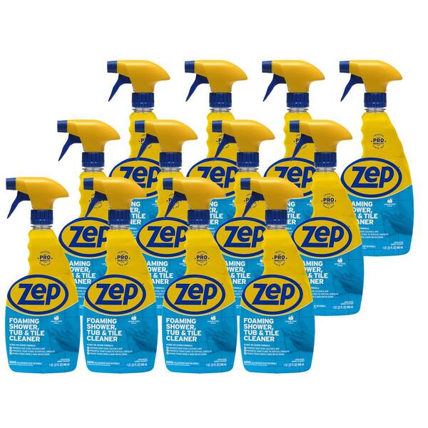 ZEP Acidic Shower & Tile Cleaner - 32oz Professional Formula For Soap Scum & Hard Water Stains