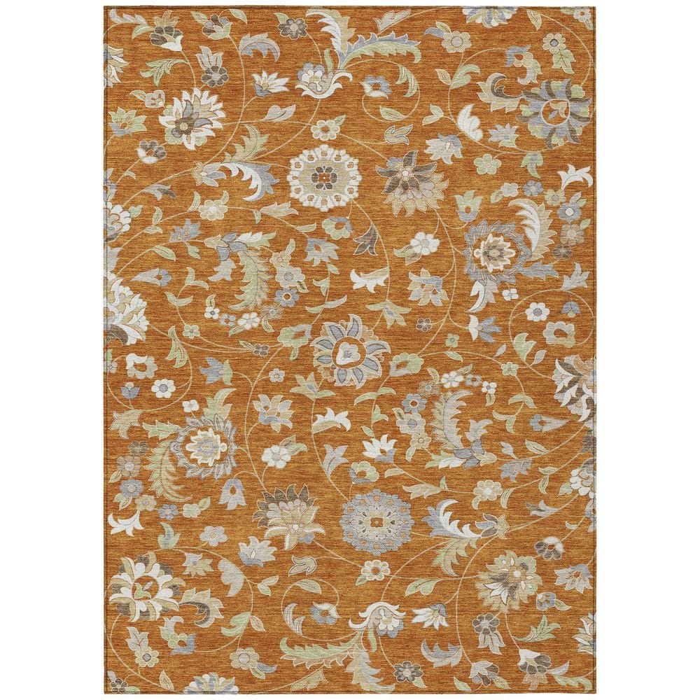 Chantille Machine Washable Indoor/Outdoor Abstract ACN1006 Paprika 10 ft. x 14 ft. Area Rug price history on PriceWatchPro