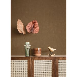 Riomar Copper Distressed Texture Wallpaper Sample