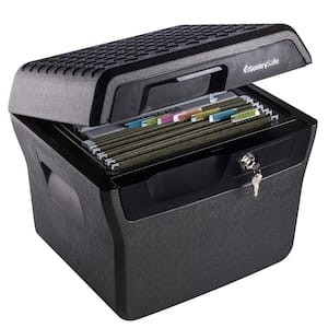 0.66 cu. ft. Fireproof & Waterproof Safe File Box