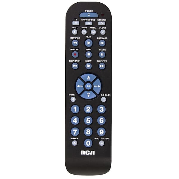 RCA 3-Device Universal Remote Control RCR3273Z - The Home Depot