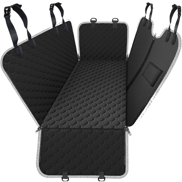 Unbranded Waterproof Dog Car Seat Cover with Side Flaps, Scratchproof, Nonslip Bottom for SUVs, Standard (54 in. W x 55 in. L)