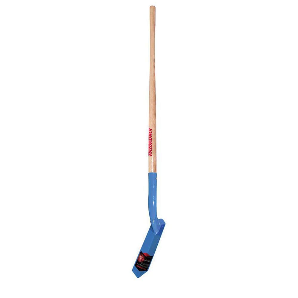 Razor-Back 48 in. Wood Handle Trenching Shovel 47023 - The Home Depot