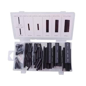 127-Piece Heat Shrink Tubing Set with Assorted Sizes