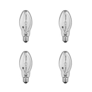 100-Watt ED17 Shape Clear Metal Halide High Intensity Discharge E26 Medium Base HID Light Bulb (4-Pack)