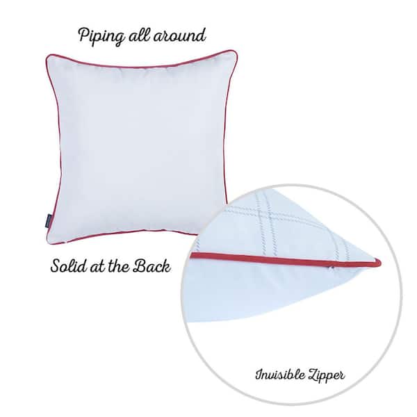 Decorative Neck Tie Pillow 18 x 18 - Creative Outlets Studio In Broken Arrow