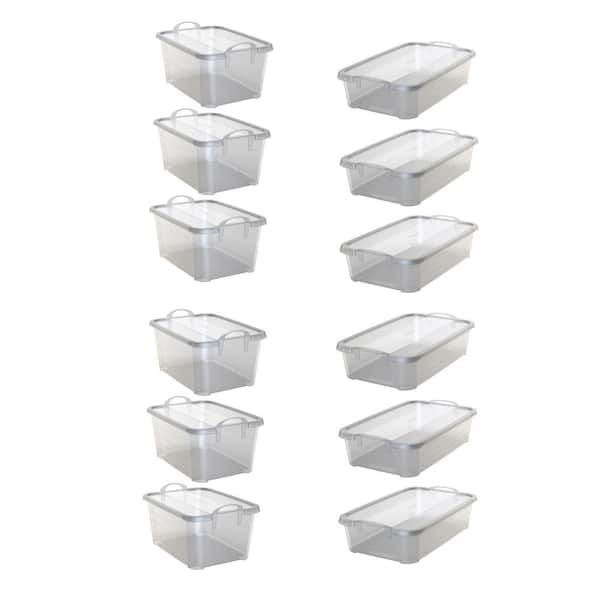 Klear Stackable Fridge Storage Drawers, With Drainer, Style Degree