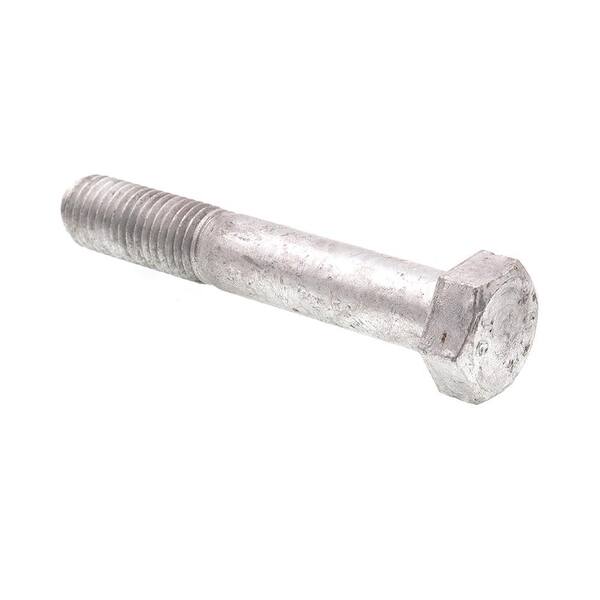 Prime-Line 3/4 in.-10 x 4-1/2 in. A307 Grade A Hot Dip Galvanized Steel Hex Bolts (10-Pack)