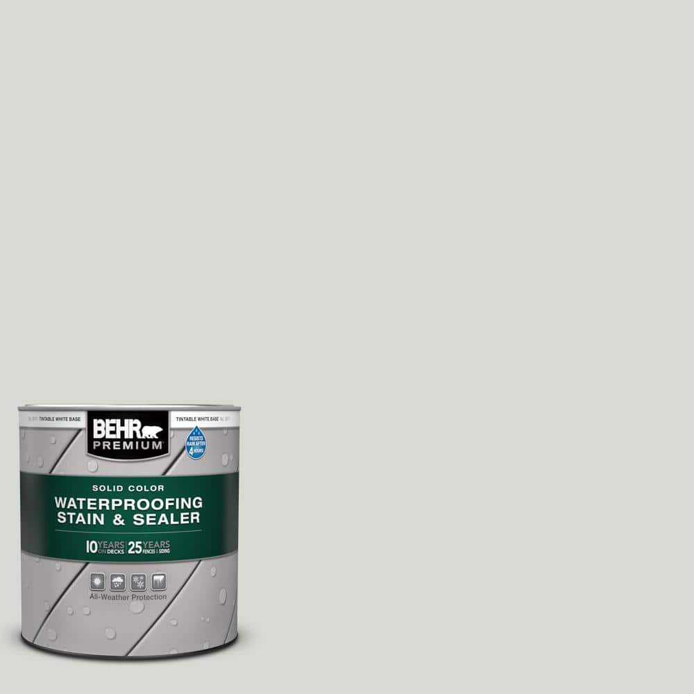 Behr Premium 1 Qt N360 1 Seagull Gray Solid Color Waterproofing