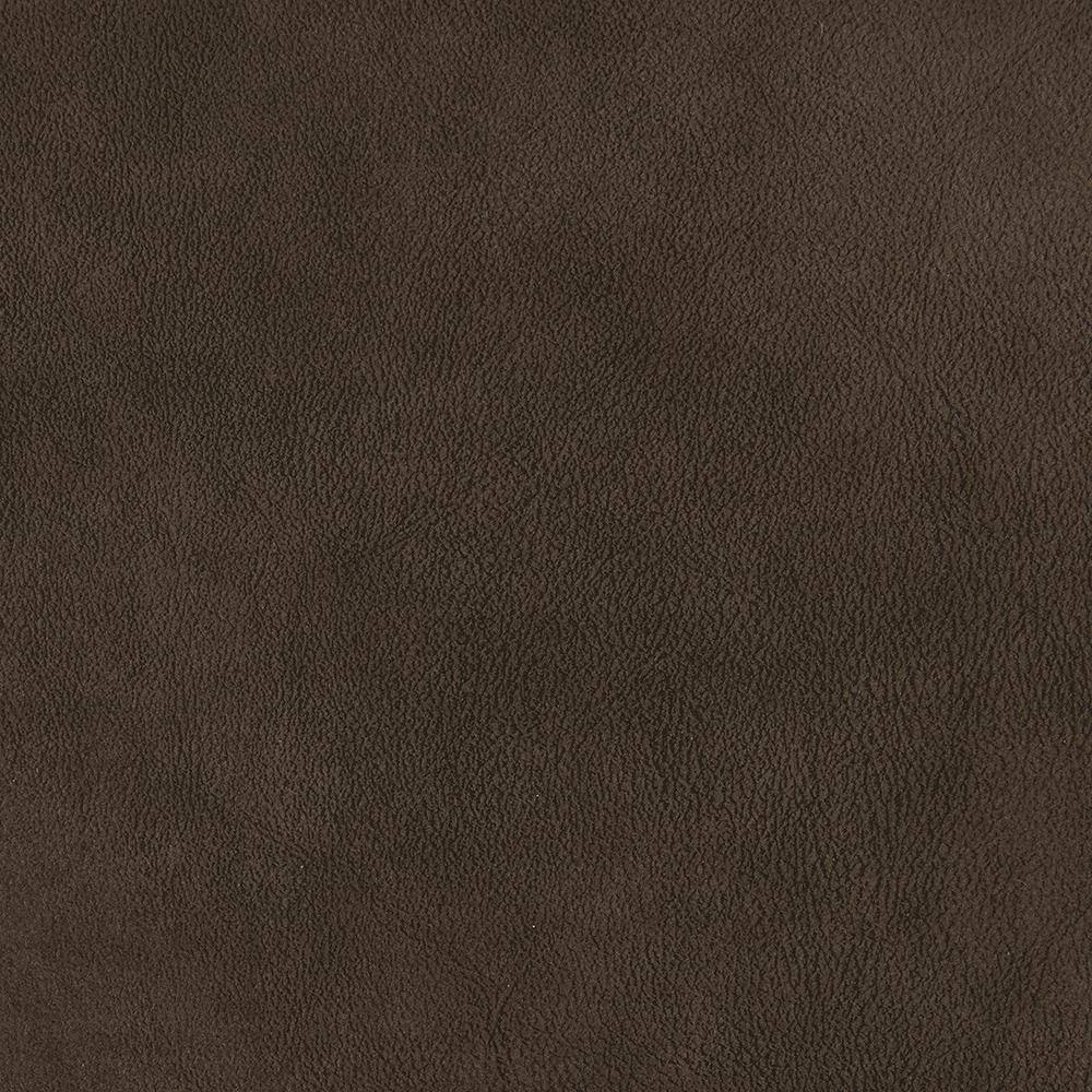Brown Microfiber Upholstered Manual Recliner with Pillowtop Arms