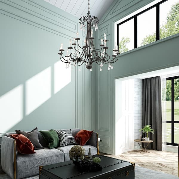 AVIANCE LIGHTING Shirlington 18-Light English Bronze Foyer