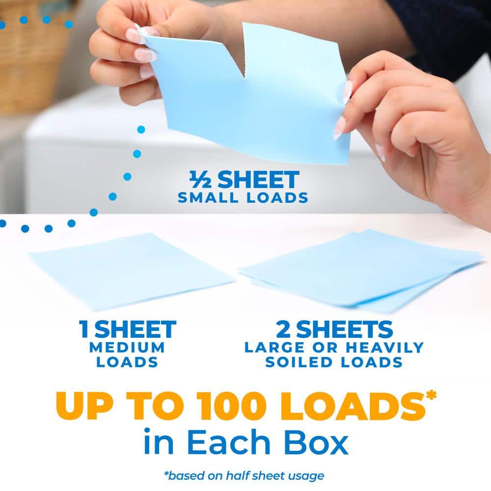 Fresh Linen High Efficiency Laundry Detergent Sheets