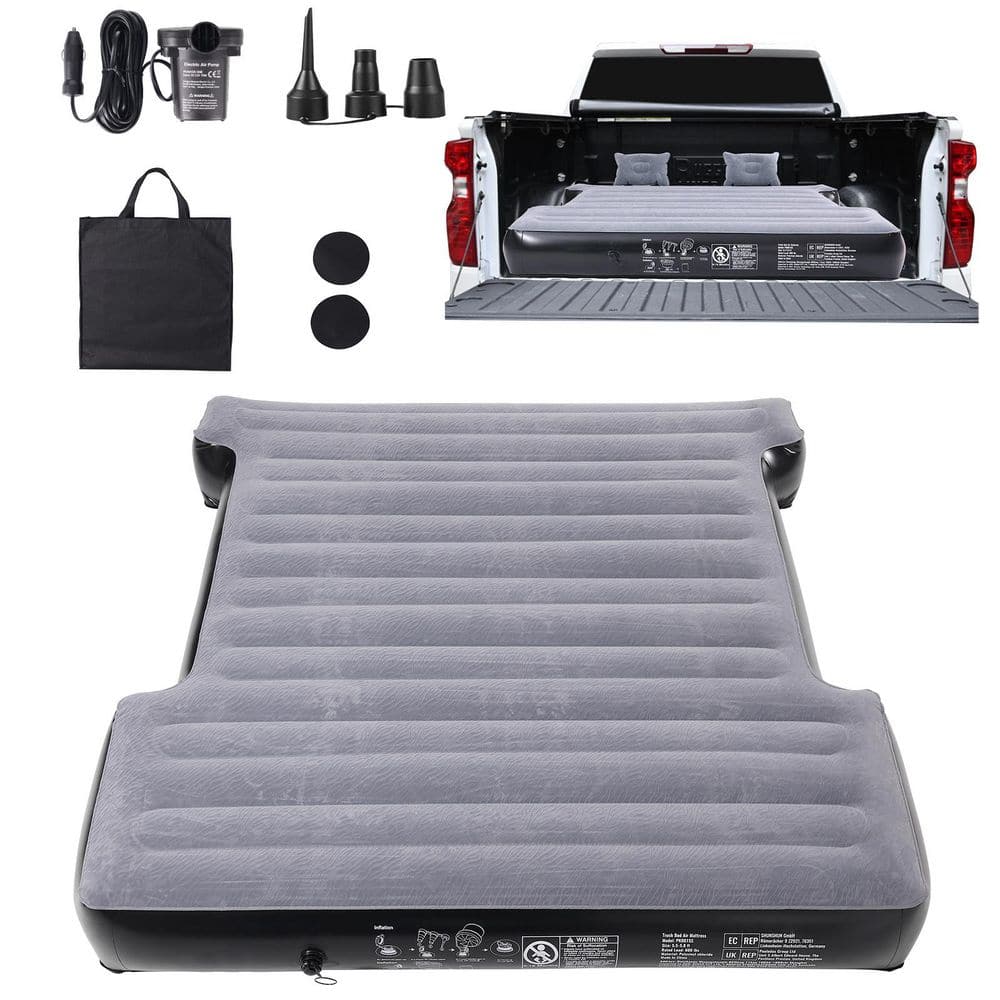 Truck Bed Air Mattress, for 5.5-5.8 ft. Full Size Short Truck Beds, Inflatable Air Mattress Camping Bed, 12V Air Pump price history on PriceWatchPro