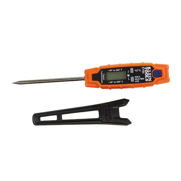 Klein Tools Digital Pocket Thermometer ET05 - The Home Depot