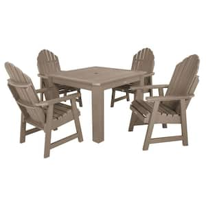 Hamilton 5-Piece Square Plastic Outdoor Dining Set