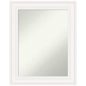 Amanti Art Ridge White 43.5 in. W x 32.5 in. H Non-Beveled