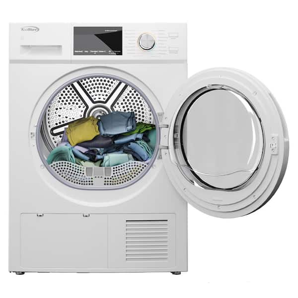 Insignia NS-FDRE44W1 4.4 Cu. ft. 16-Cycle Stackable Electric Dryer with